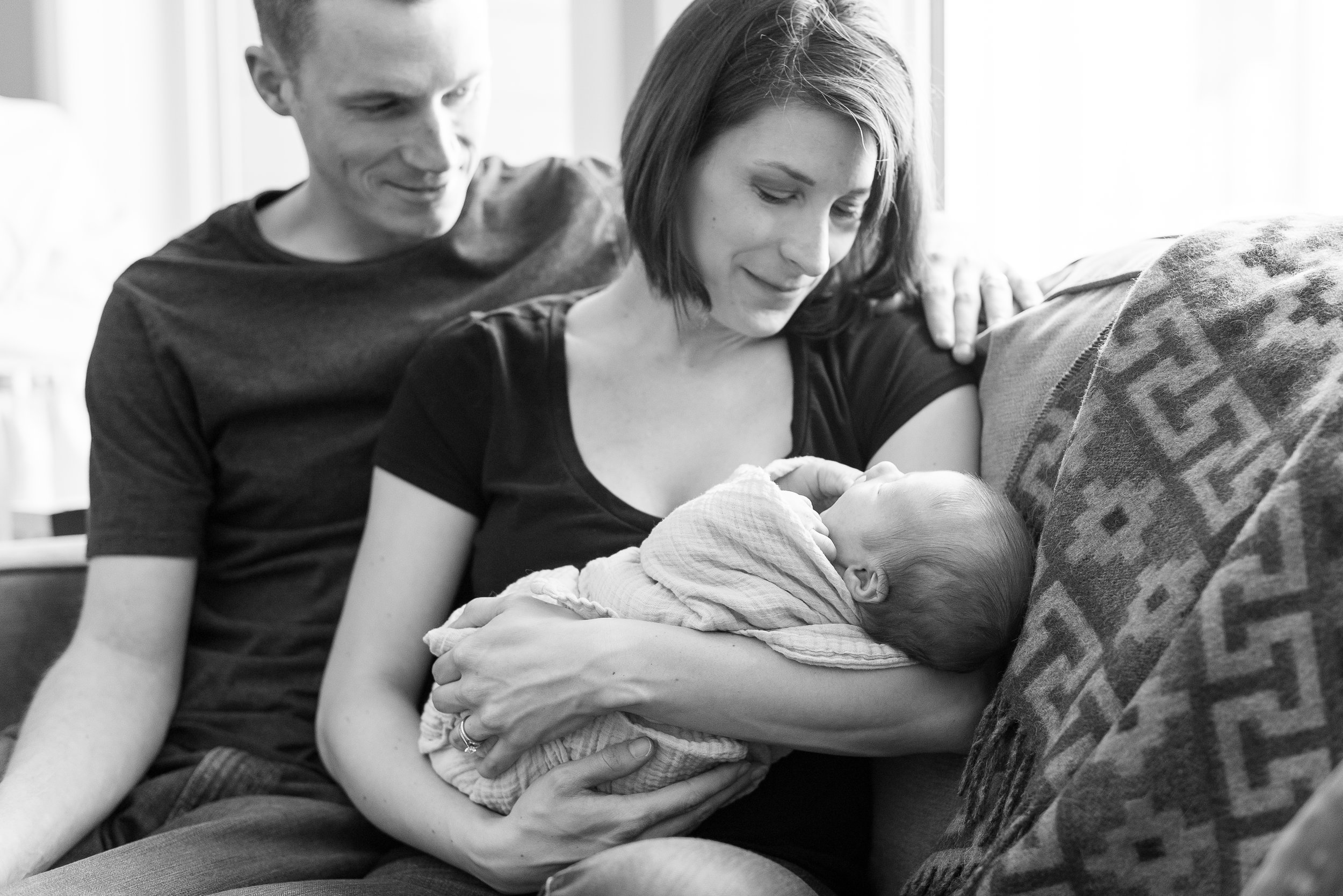 See the doting?? They're so in love with the little guy...