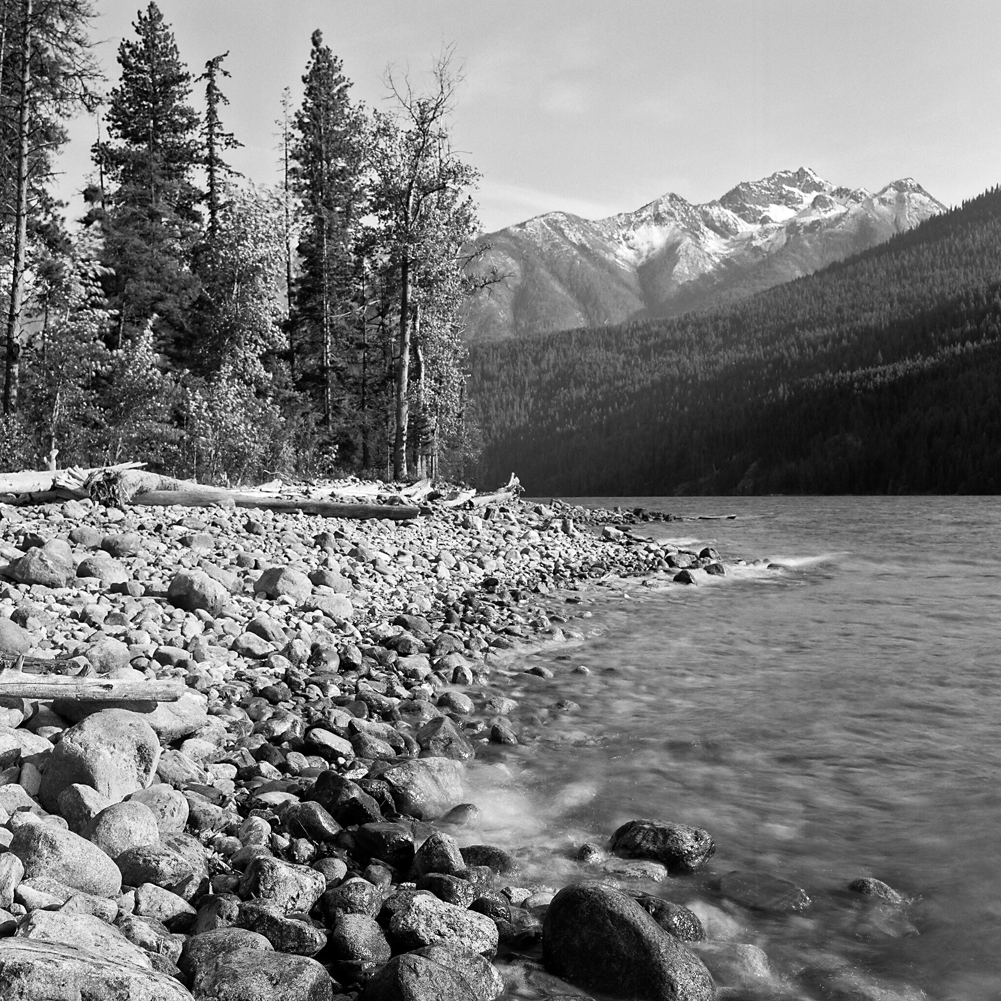 Moore Point, Lake Chelan-Sawtooth Wilderness, Washington © 2014. Image: Rolleiflex 2.8 F + Zeiss Planar 1:2.8/80mm.