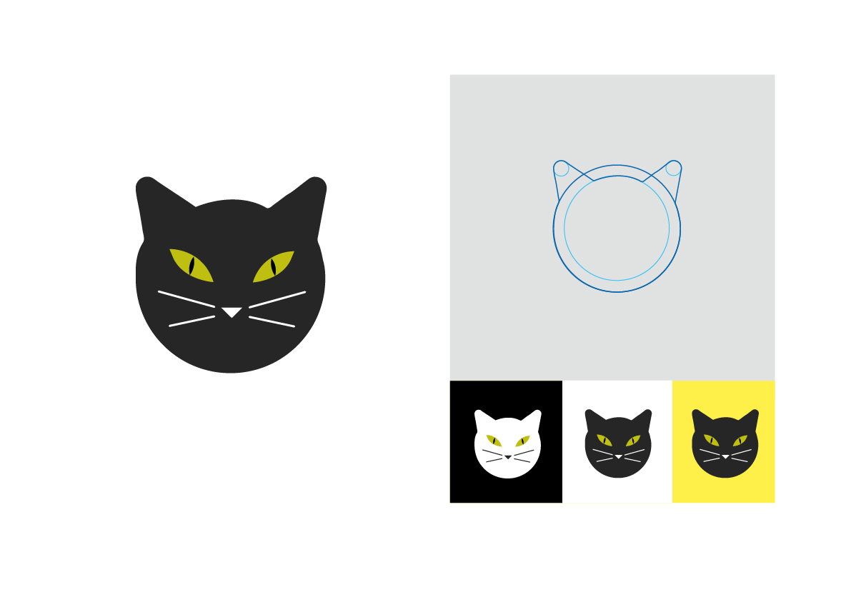 Black cats are associated with witchcraft, and are hence ill omens. A black cat crossing ones path is considered very bad luck.