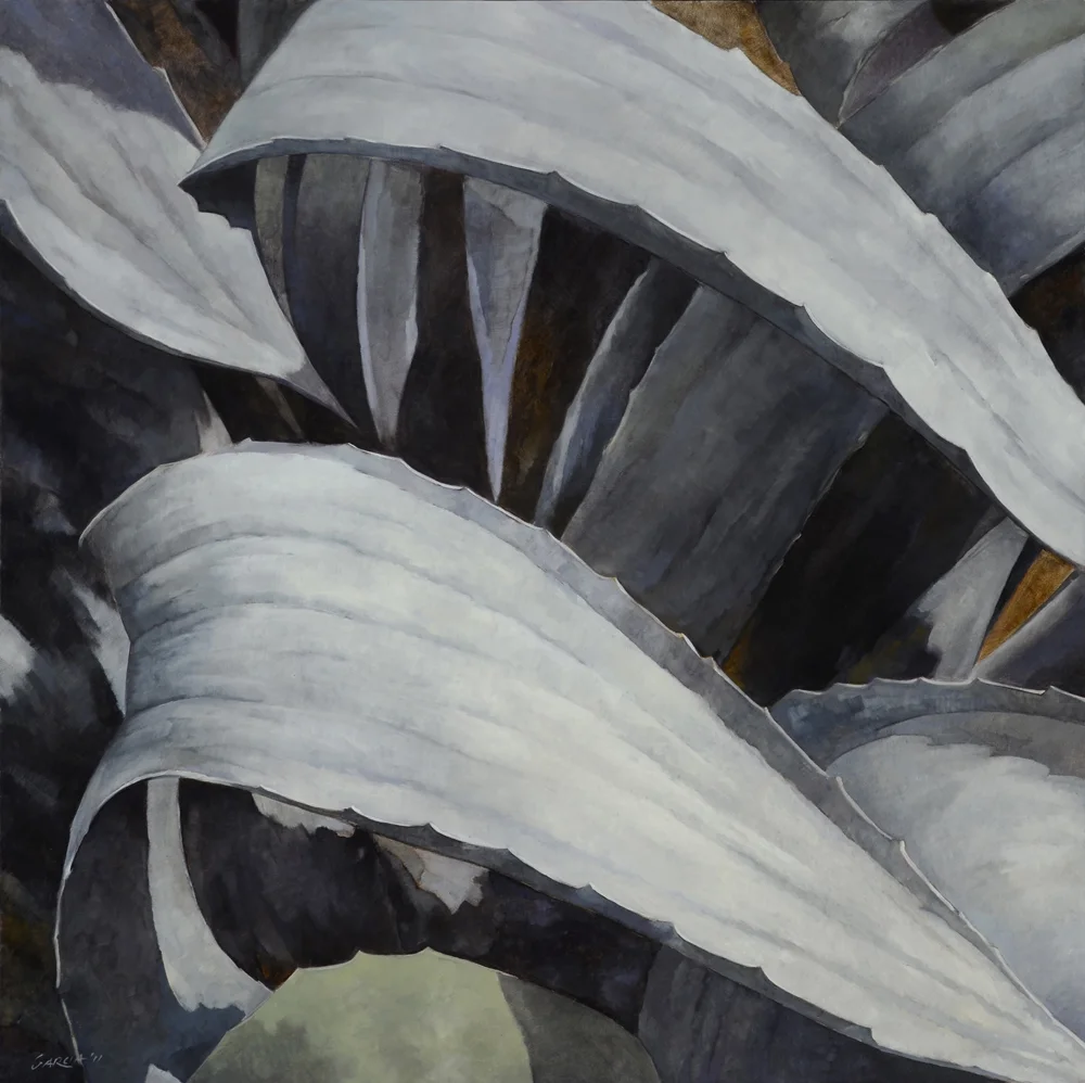 Americana Abstraction, 30x30, oil on linen, sold.