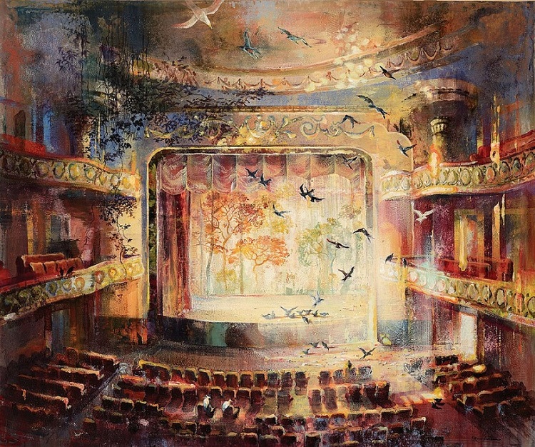 Fitzcarraldo , limited edition print, 26" x 31"