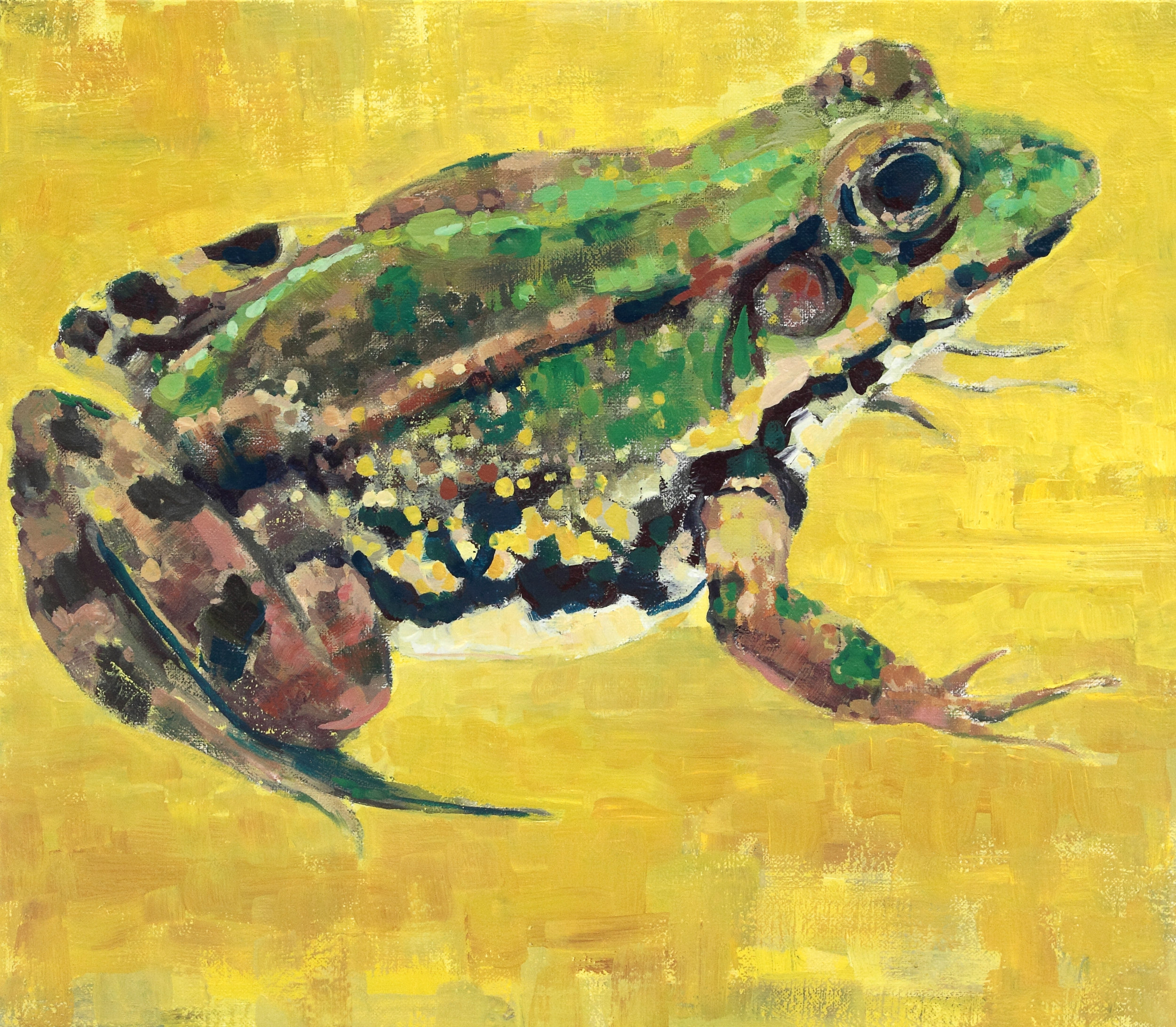 You are My King, oil on canvas 14" x 16"