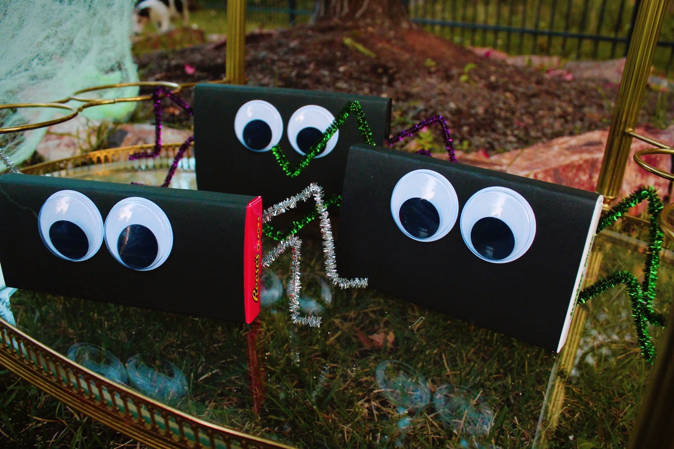 Halloween Movie Snacks Spider Candy Craft Design Organize Party.jpg