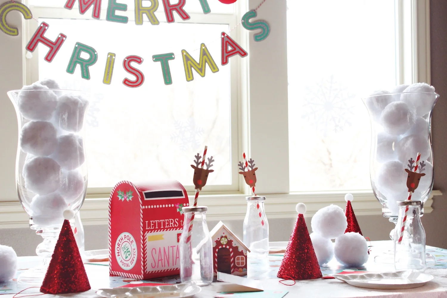 North Pole Letters To Santa Kids Christmas Party_Table Decorations_Design Organize Party.jpg
