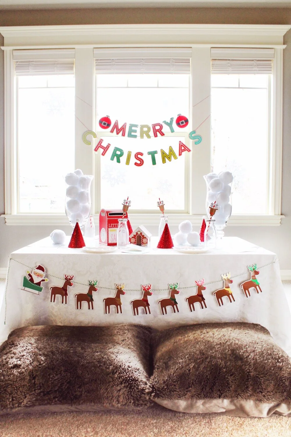 Letters to Santa Kids' Table