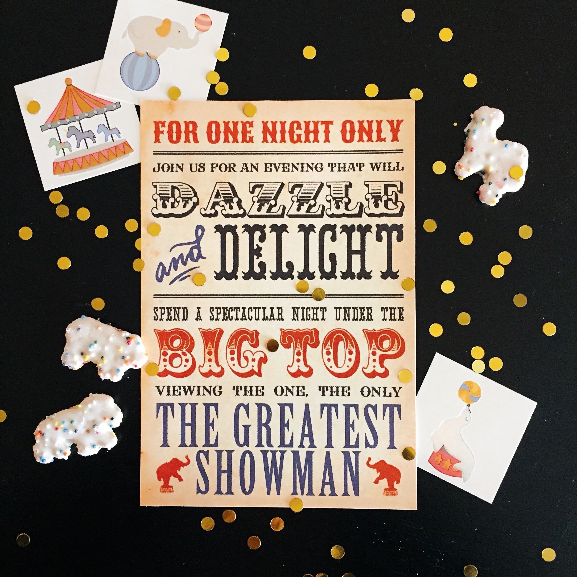 The Greatest Showman Movie Night Party