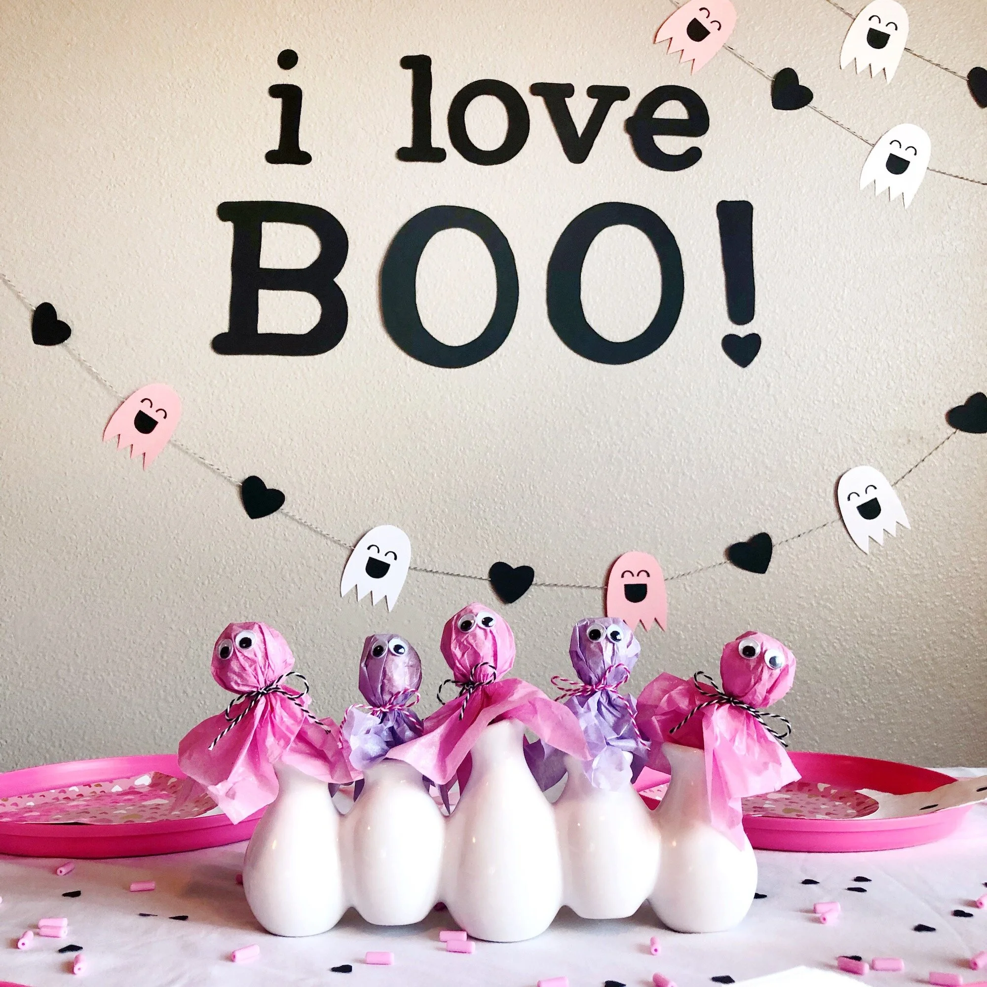 I love boo! Valentine's Day Party