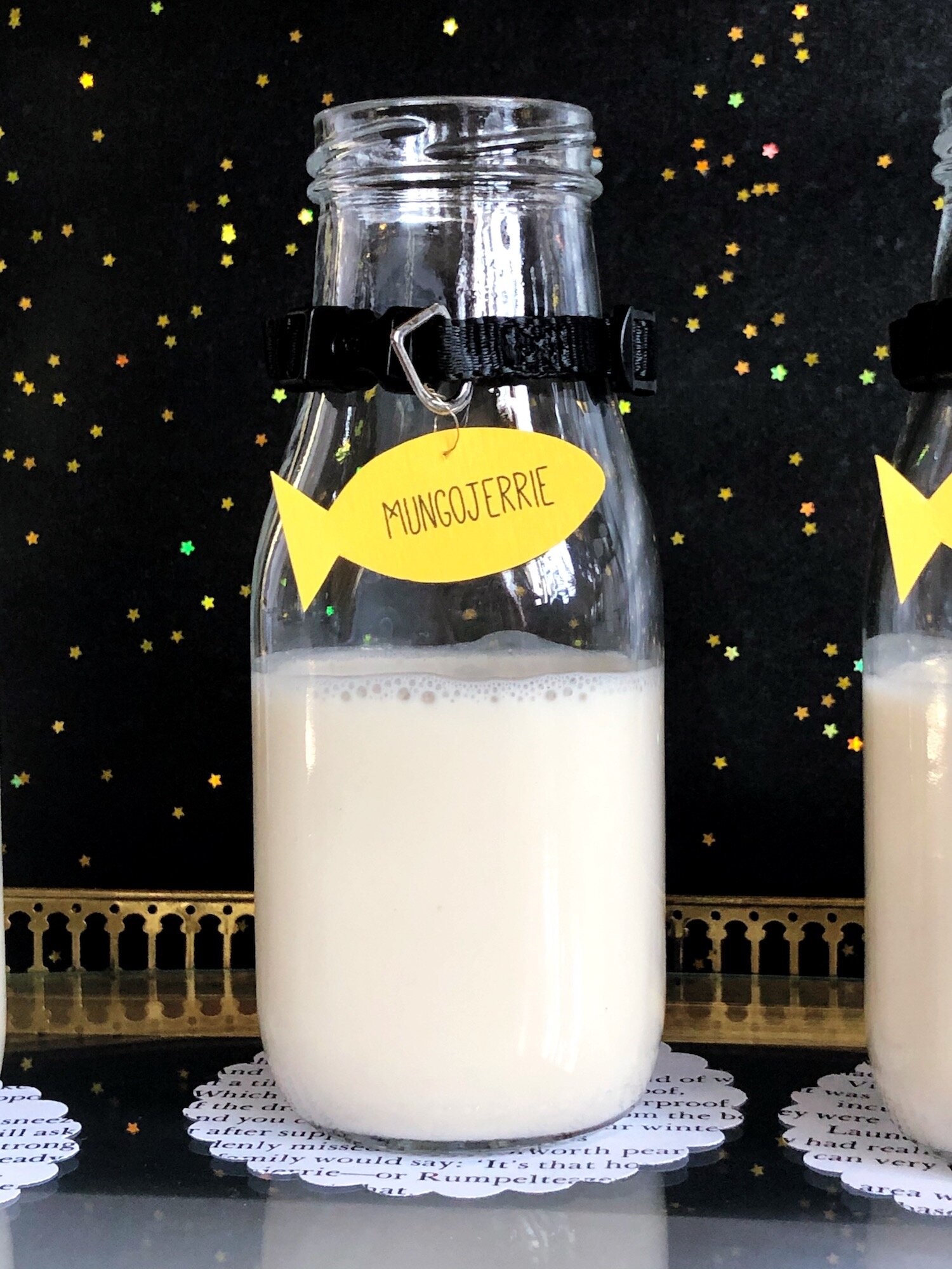 Cat Dog Party Drink Charms_Collar Tag_Milk Bottle_Design Organize Party.JPG