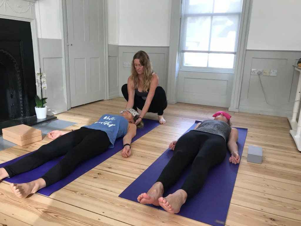 The My Method Team hard at work in Savasana :-)