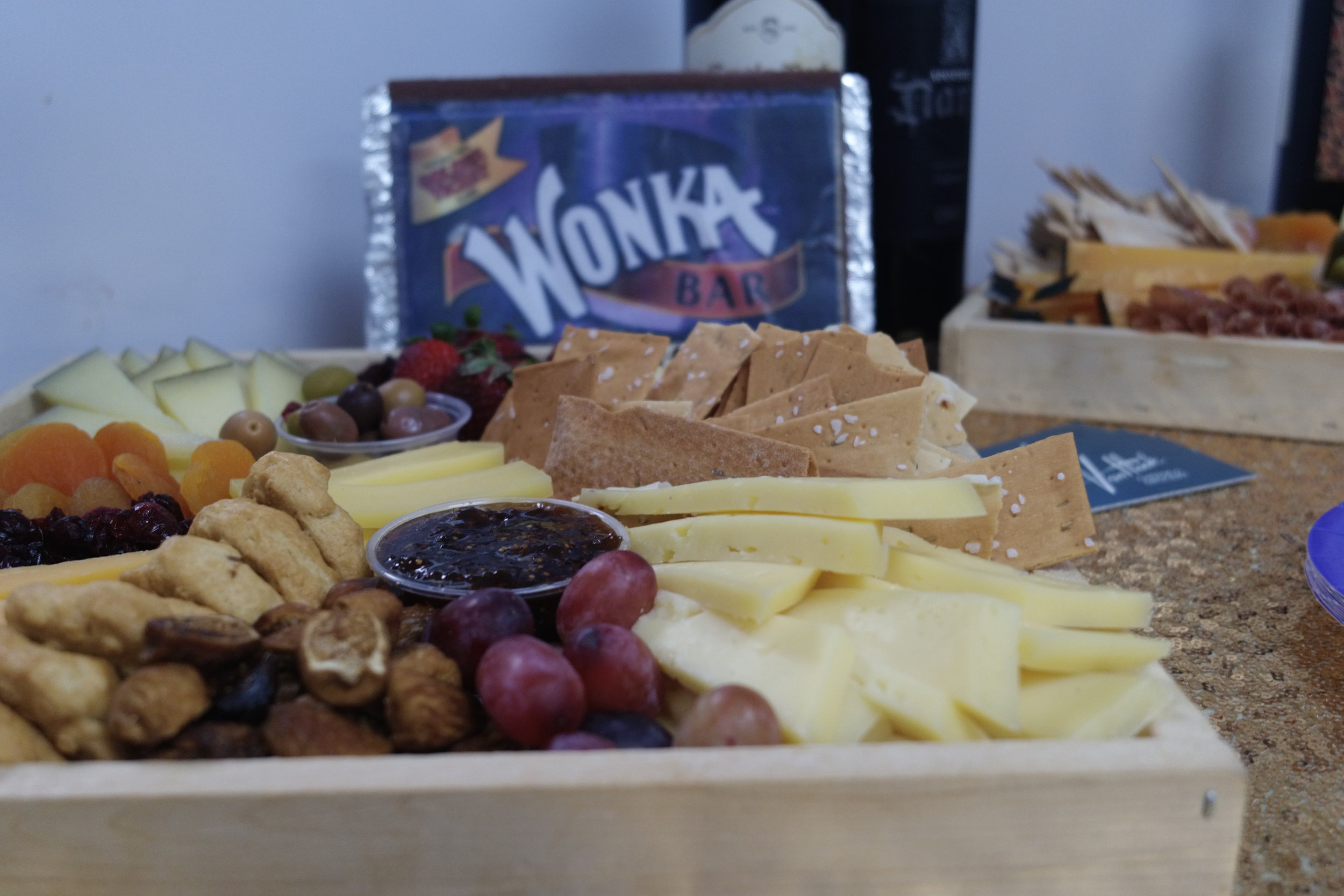  Cheese with Wonka props 