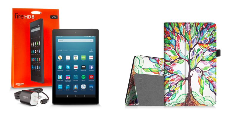 Fire HD8 (32GB) and Folio Case