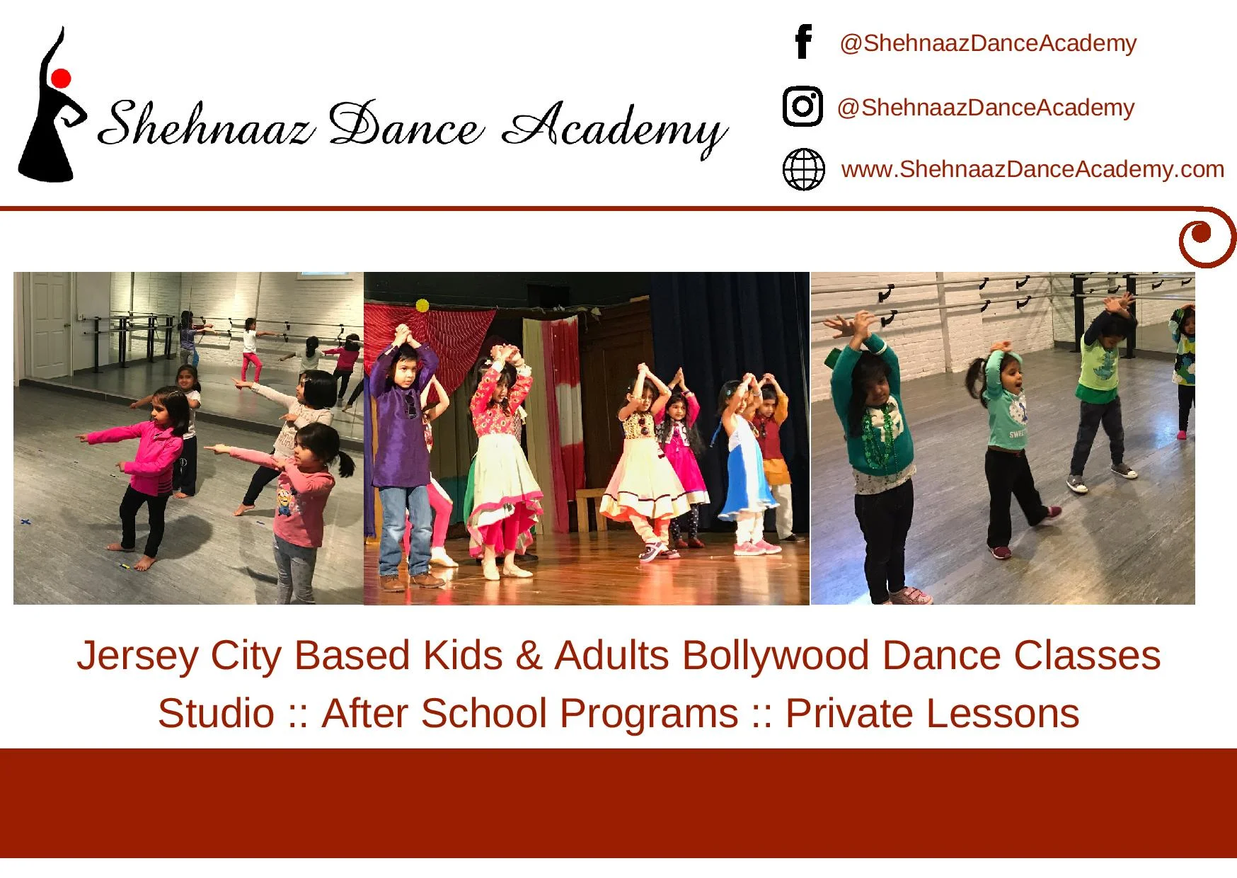 10 Bollywood Classes for all ages!