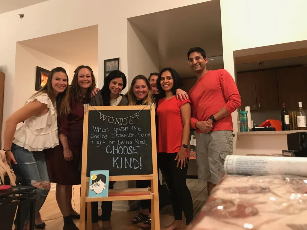 Our conversation was so lively that we forgot to capture a photo before some of the attendees left! This was the portion of the group still around.