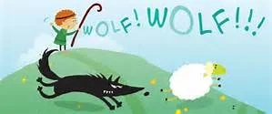 The boy who cried wolf!