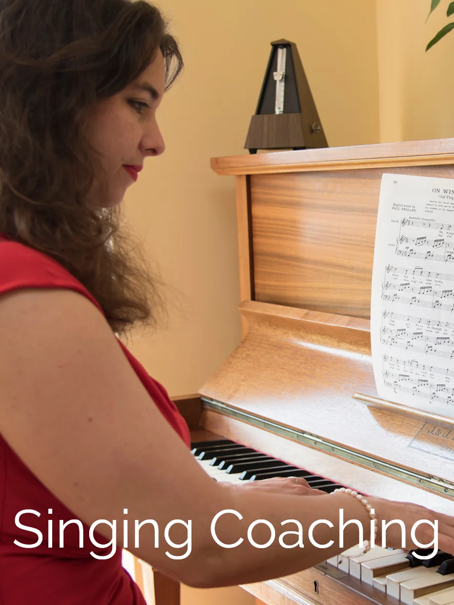 Singing coaching with Ruth Kerr