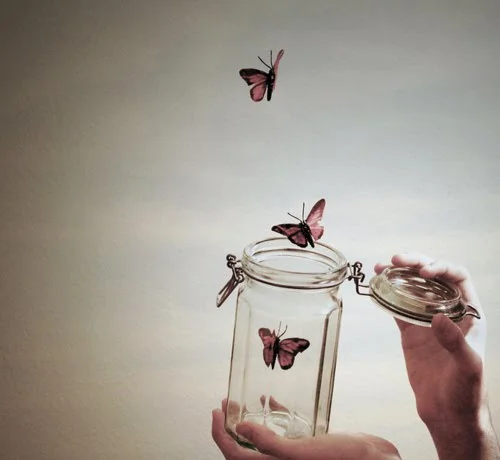 GIVING UP vs. LETTING GO