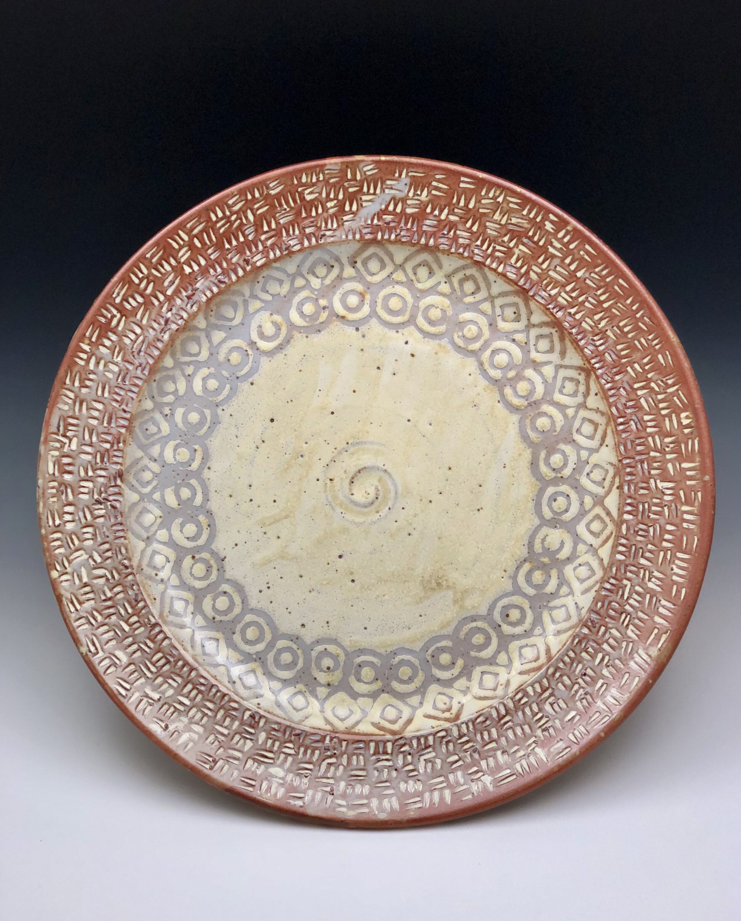 stoneware serving platter
