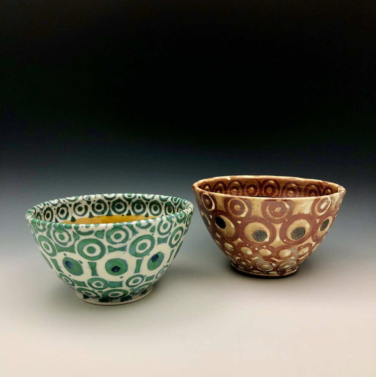 porcelain and stoneware ramen bowls