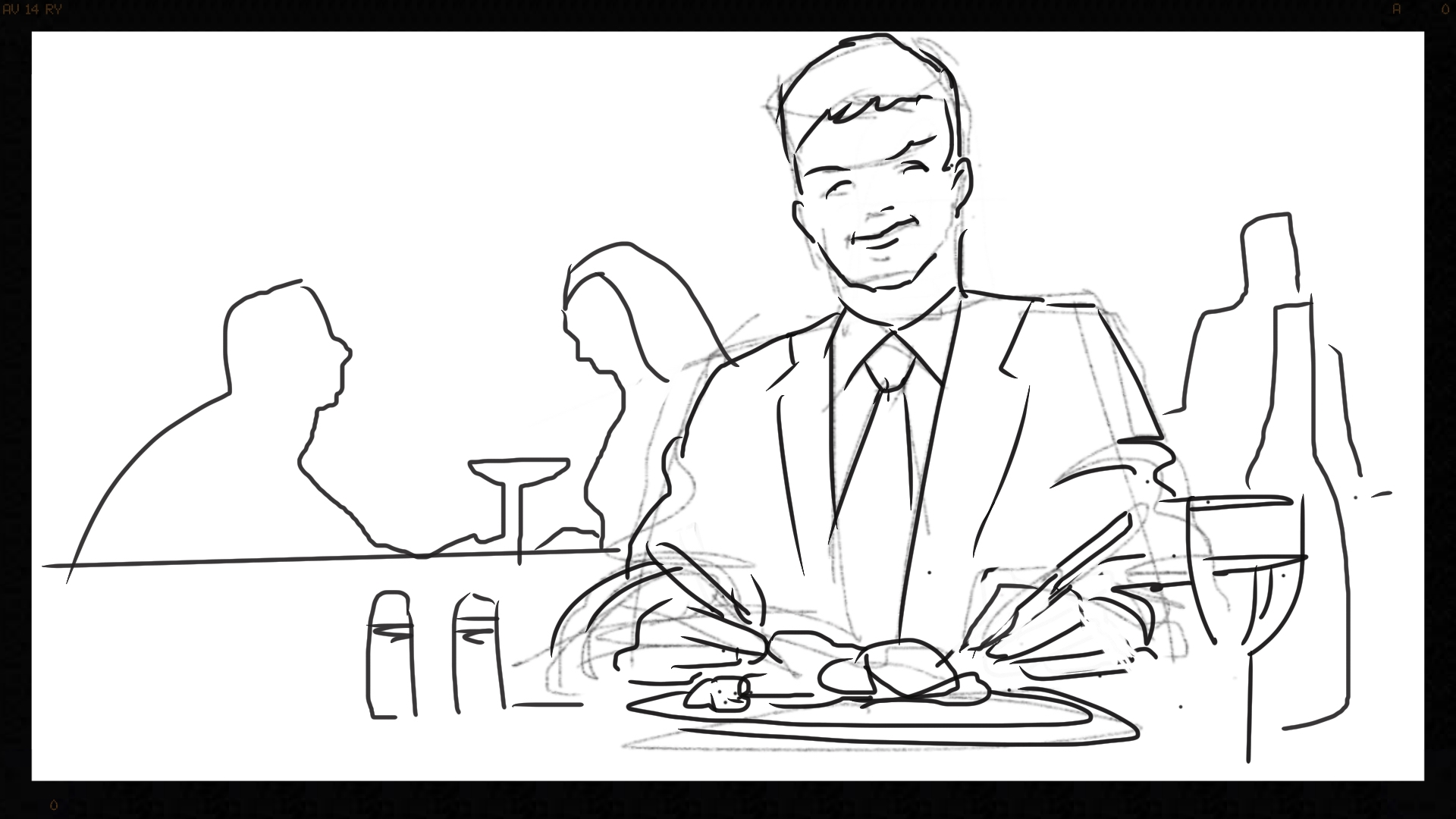 Relaxing Businessman