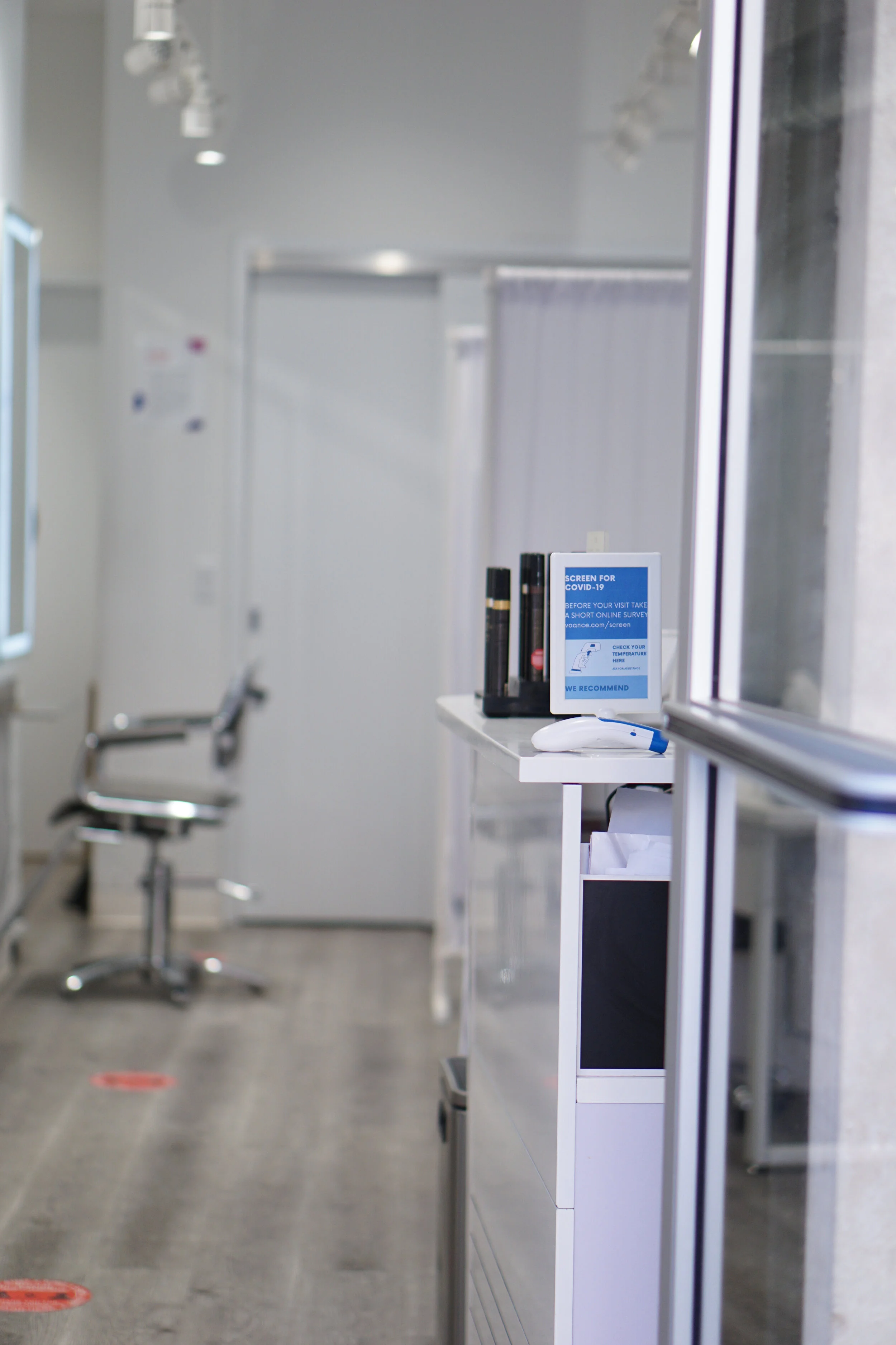 No-Contact Temperature Check