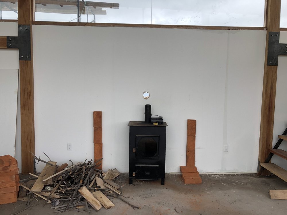 Chimney w external hearth outline...