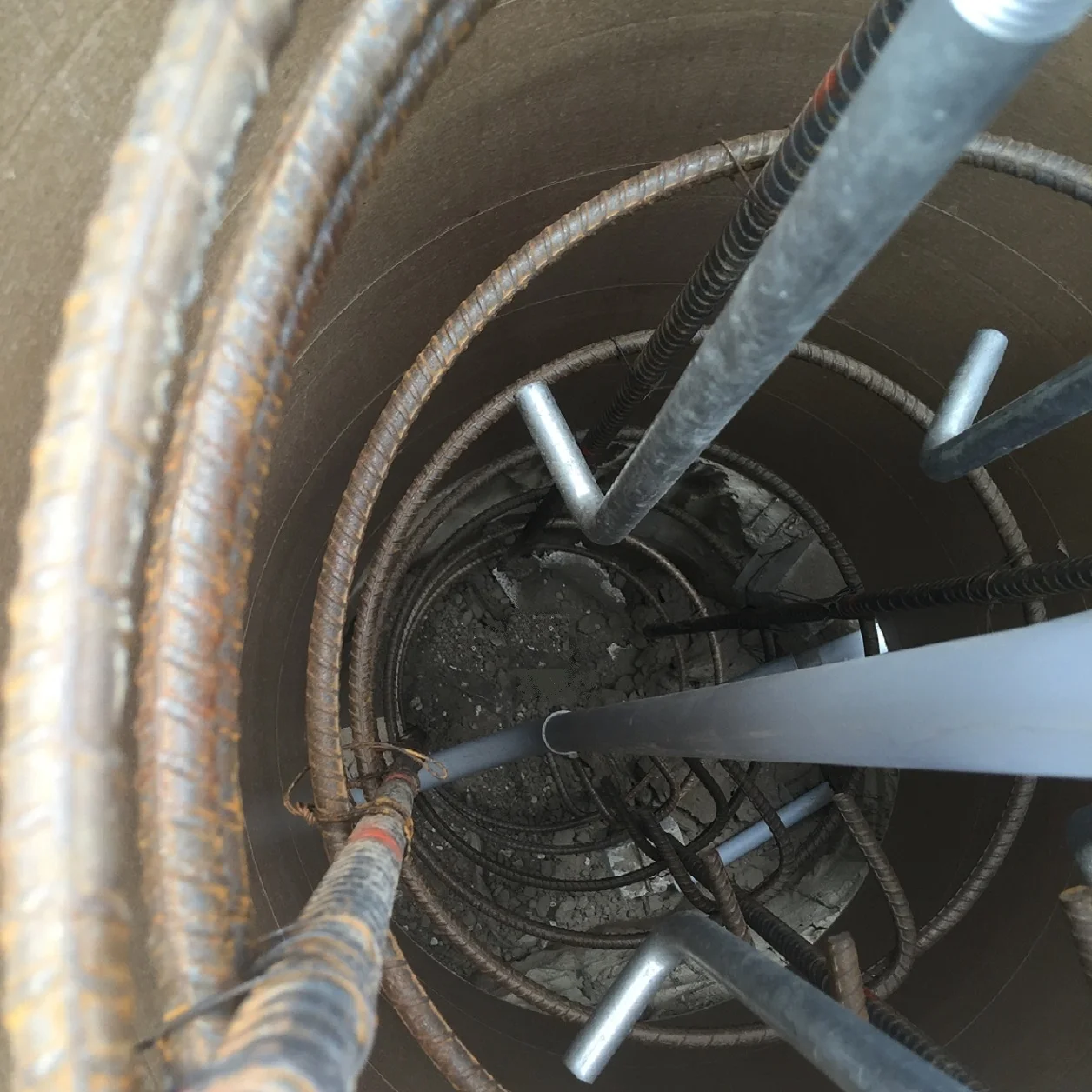 Concrete Light Post Foundation