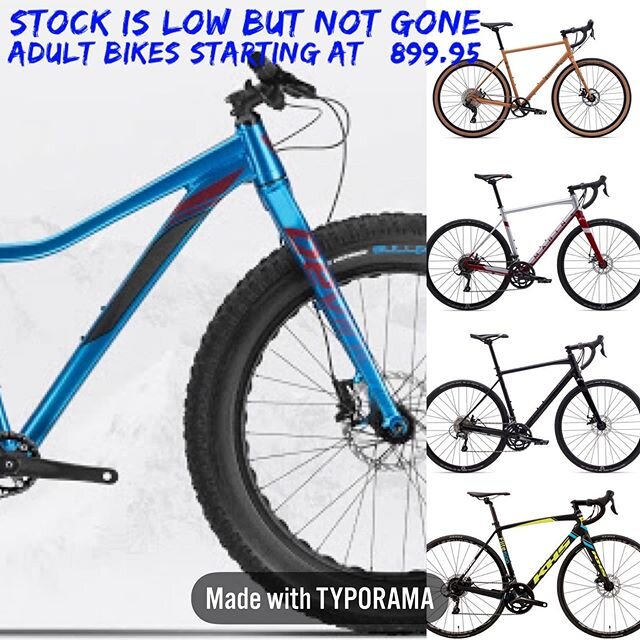 it&rsquo;s no secret that bikes are in short supply this summer. but we still have some!! here is an update on our current stock. @cyclesdevinci @marinbikes @harobmx @surlybikes