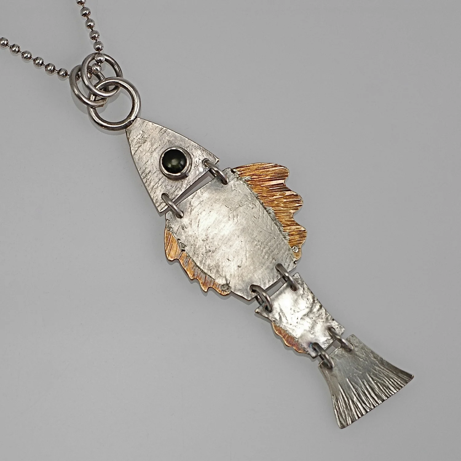 Kinetic Fish Necklace