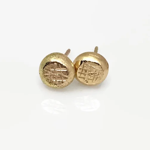 14K solid gold earrings