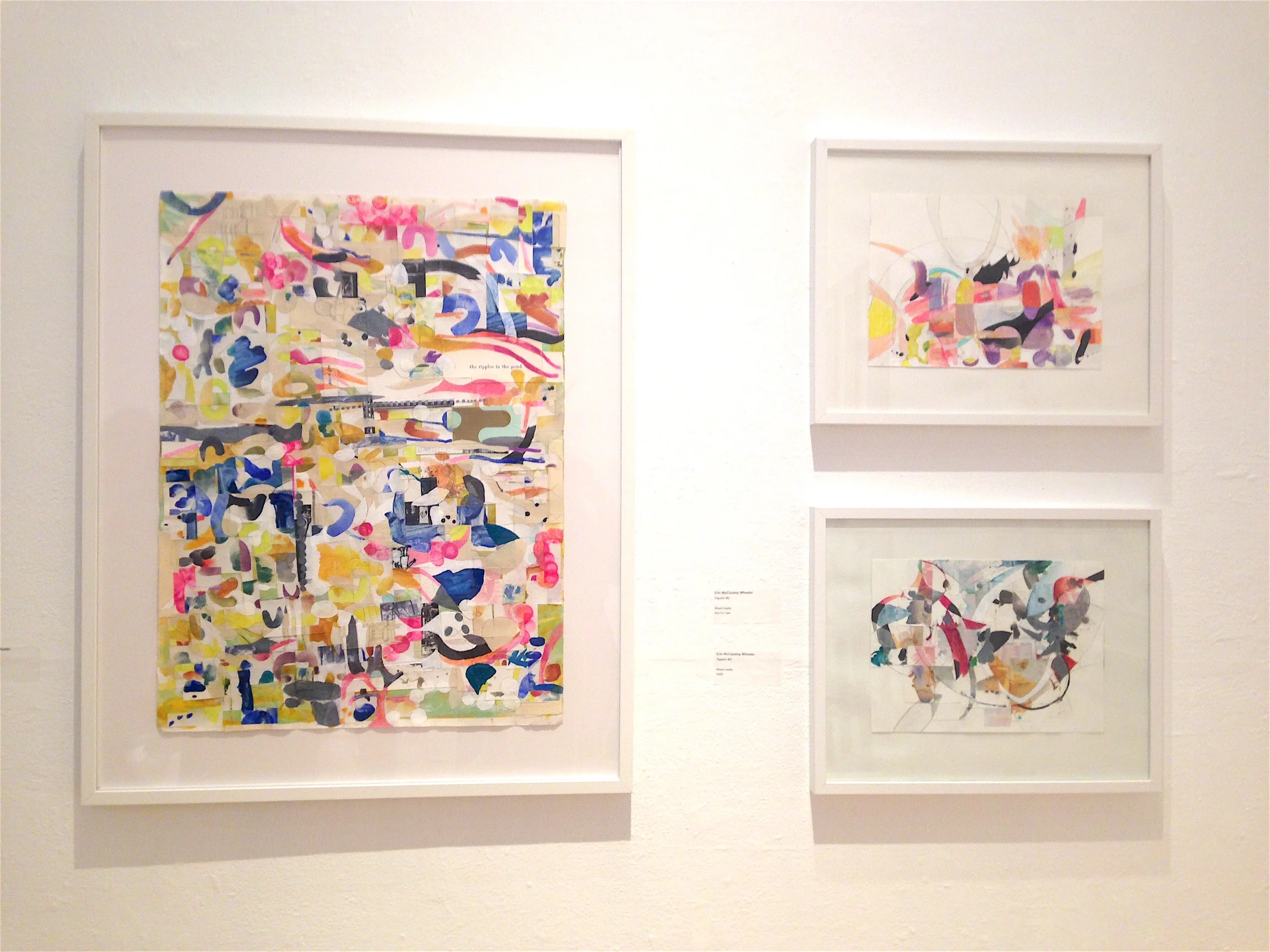 Papers #1 - #3 (clockwise from upper right) 