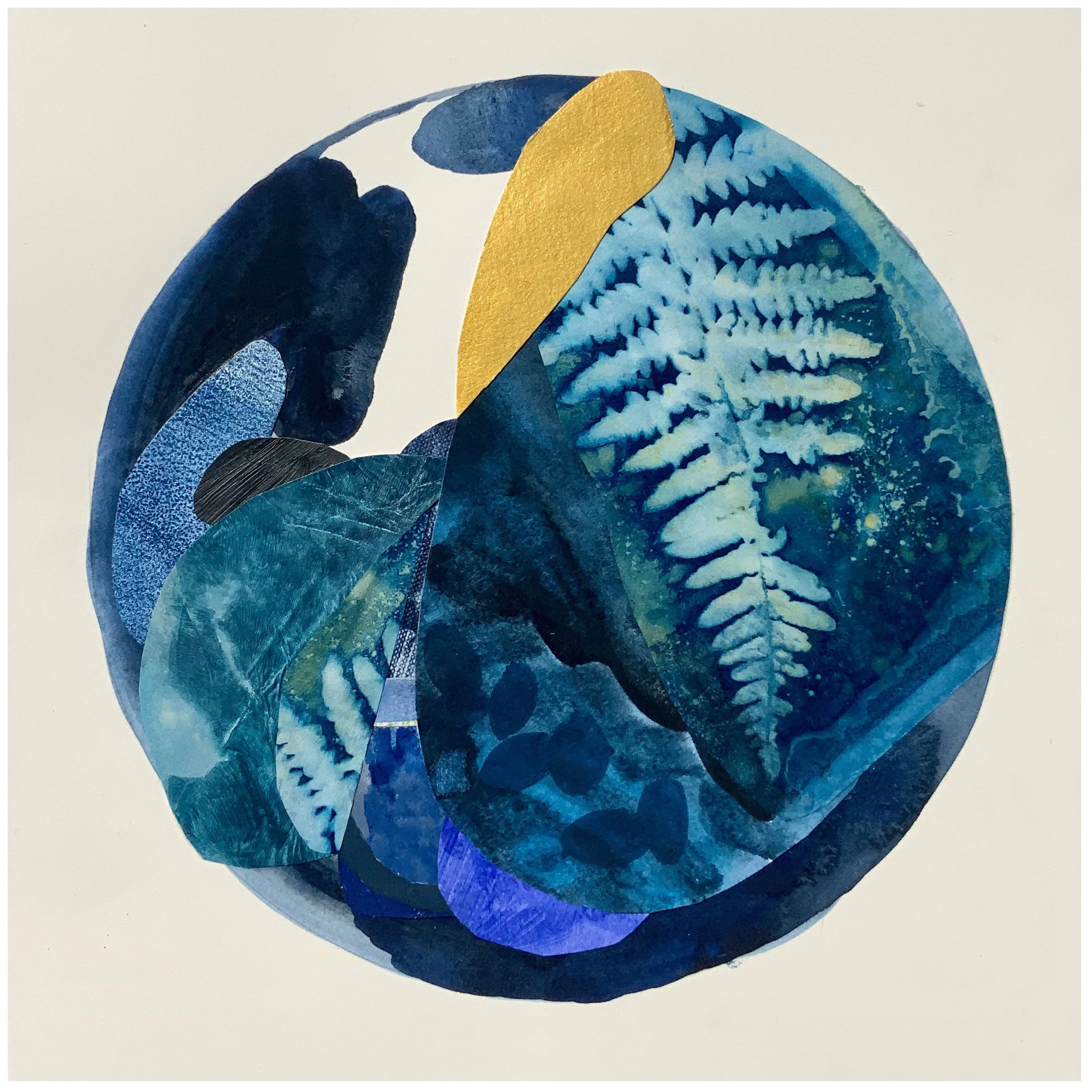 In Person Workshop: Painted Paper Collage