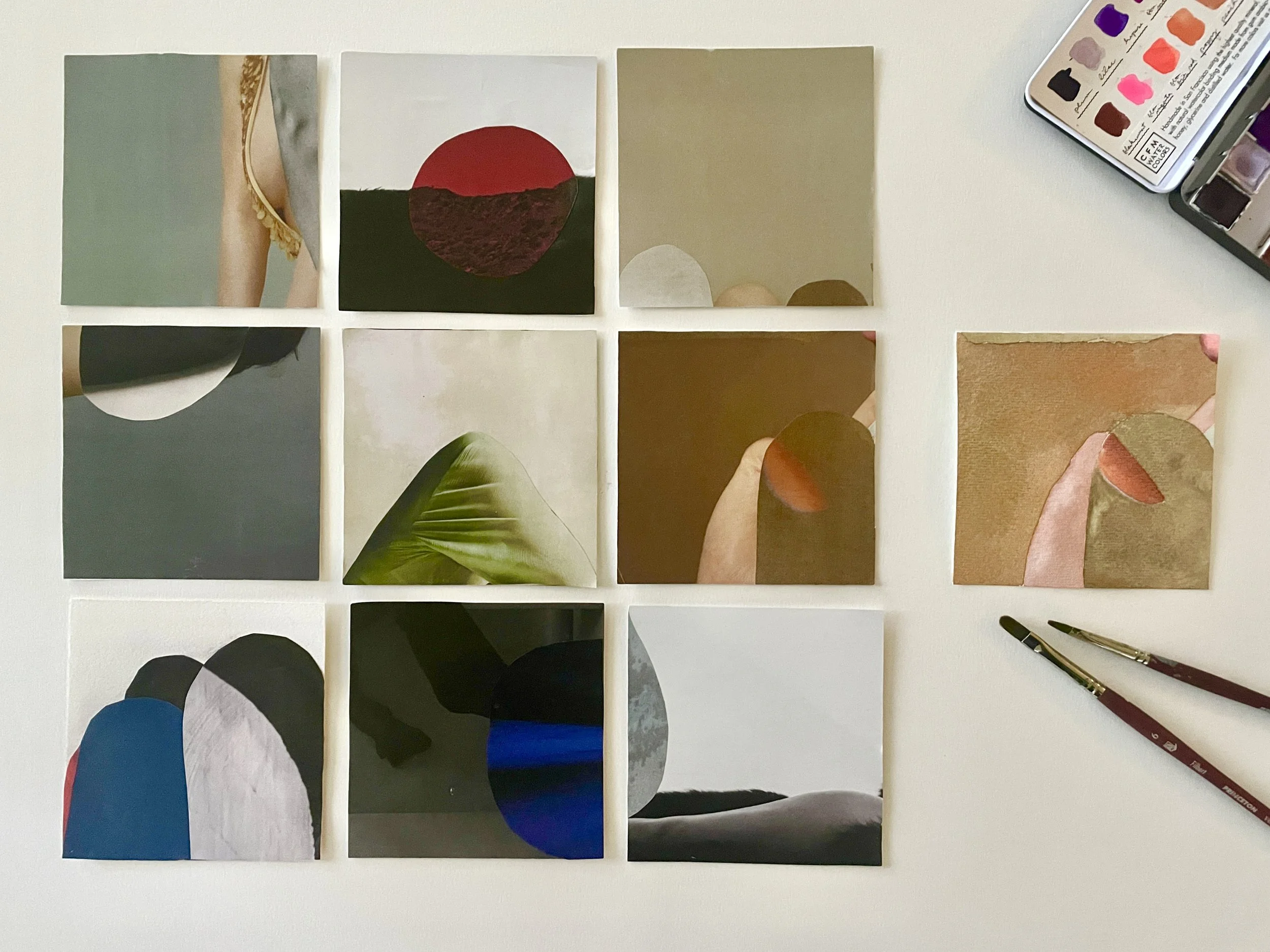 ONLINE WORKSHOP: Painting from Collage Studies