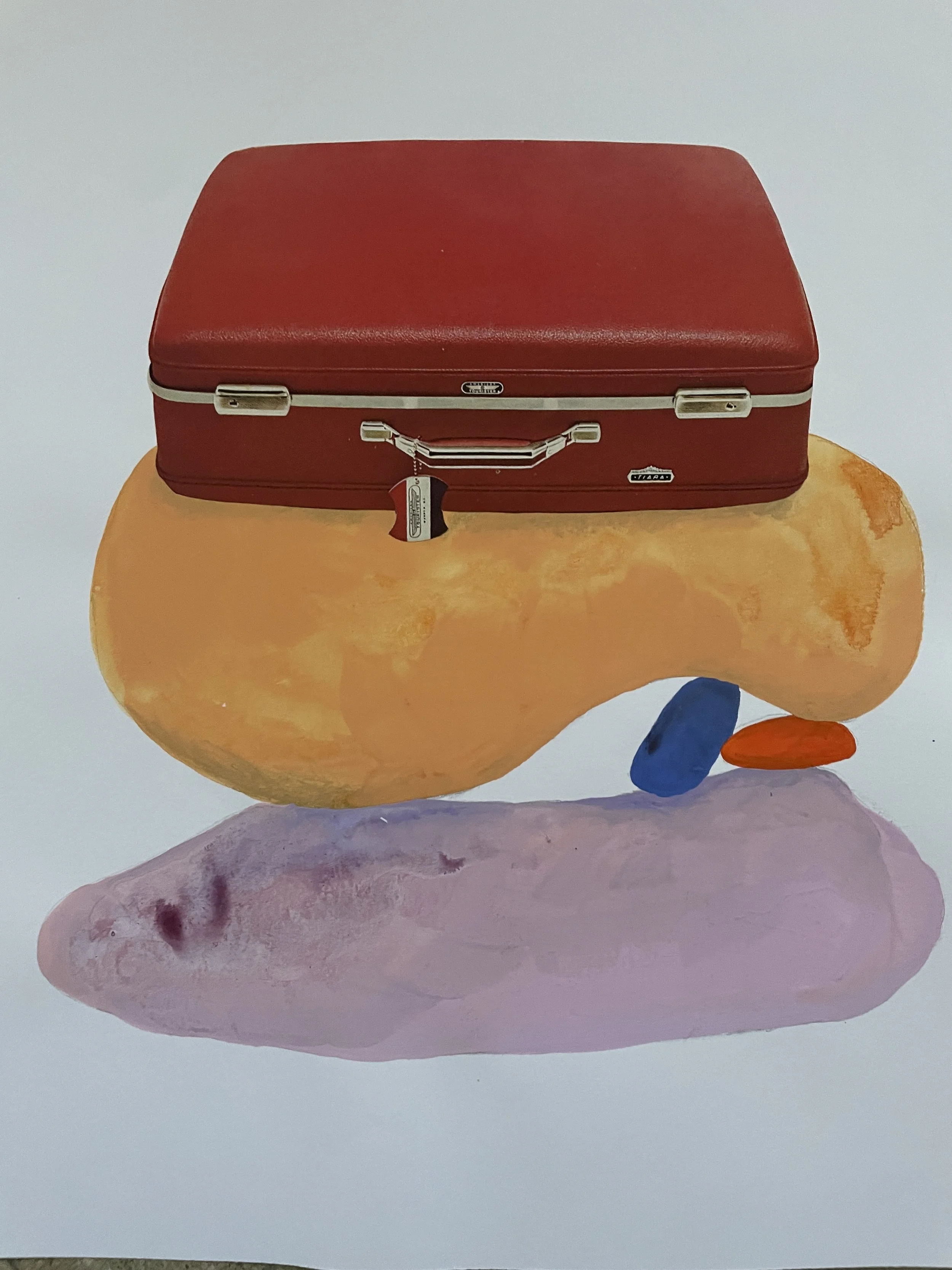 ONLINE WORKSHOP: Found &amp; Painted Paper Collage