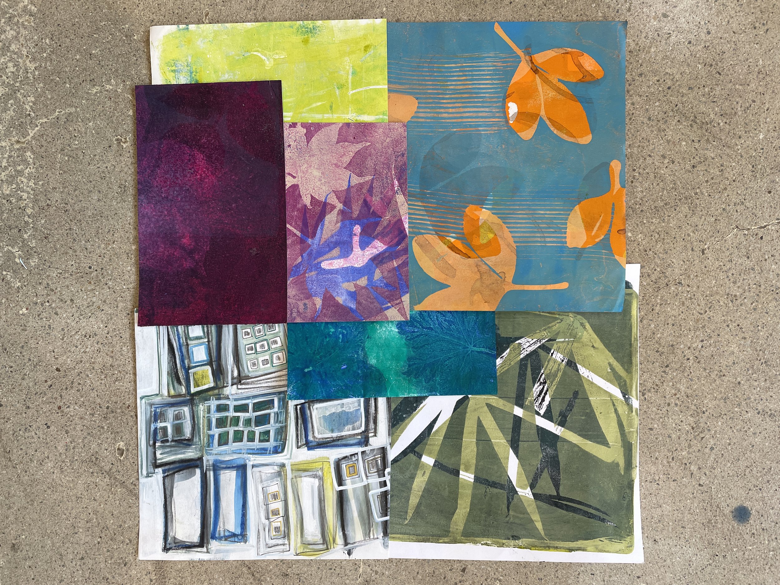 WORKSHOP: Intro to Gelli Plate monoprints 