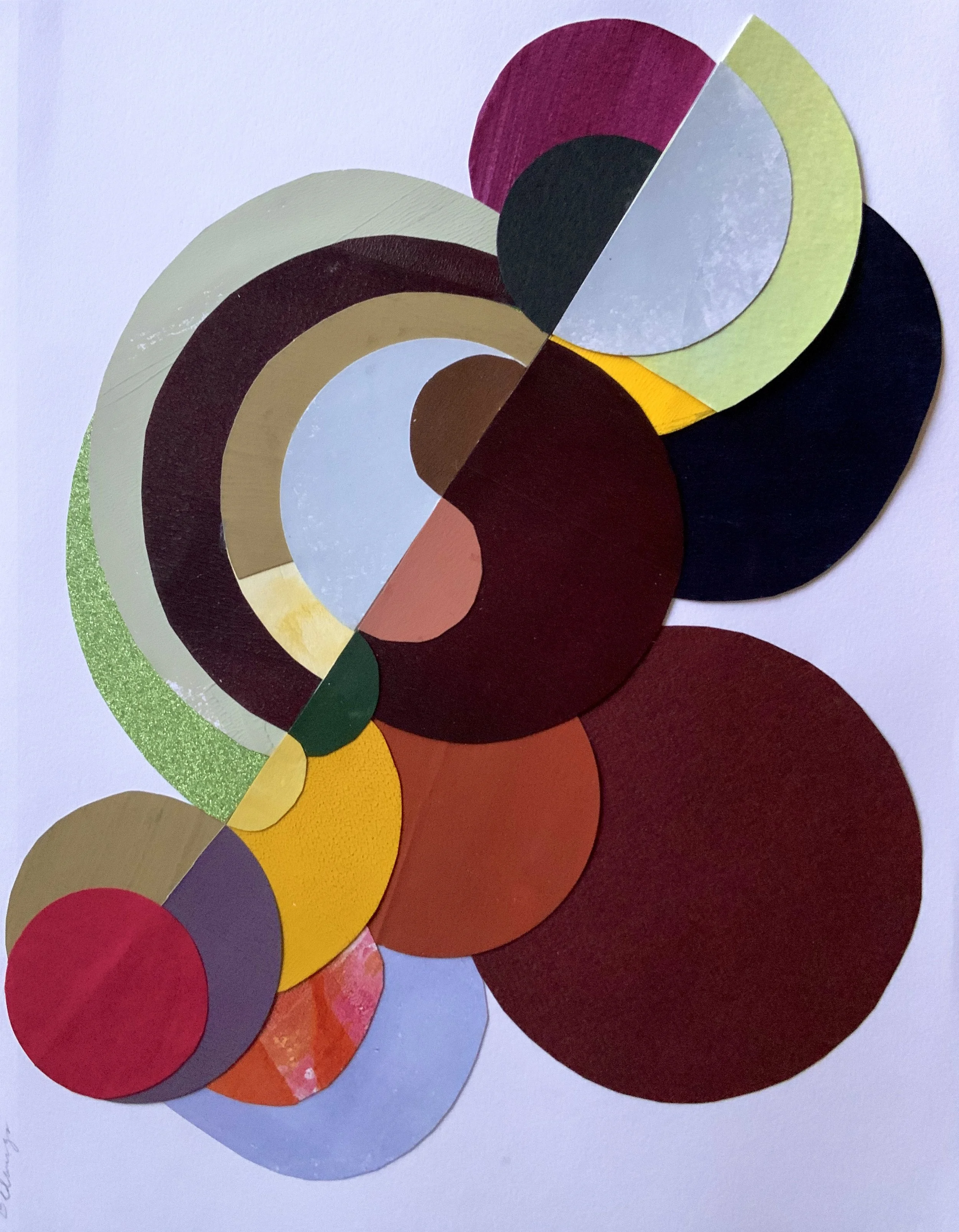 ONLINE WORKSHOP: Prismatic Color  - Sonia Delaunay inspired collage