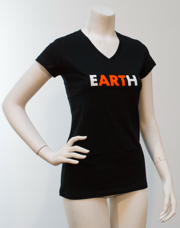 Ladies V-Neck EARTH T-Shirt