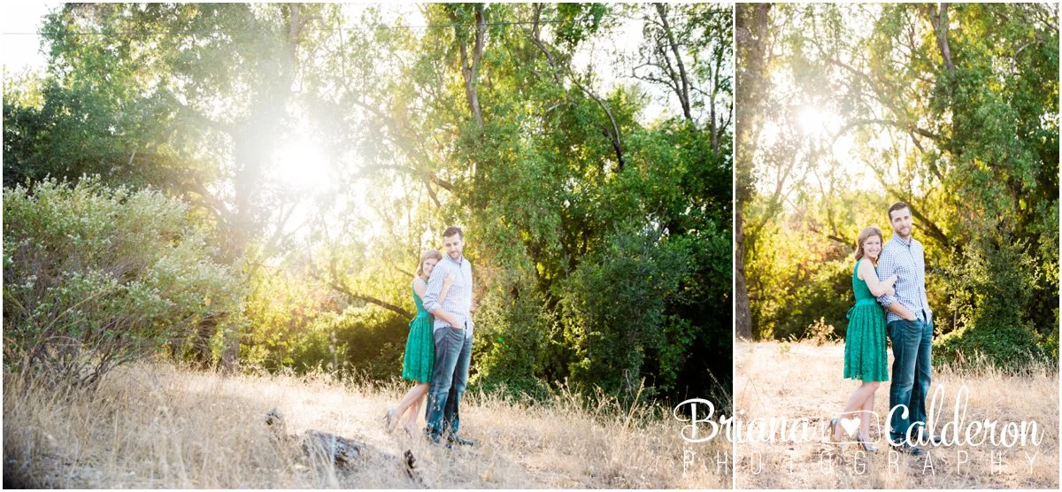 Engagement shoot at Rancho San Antonio in Cupertino, CA. Photos by Briana Calderon Photography based in the San Francisco Bay Area California.