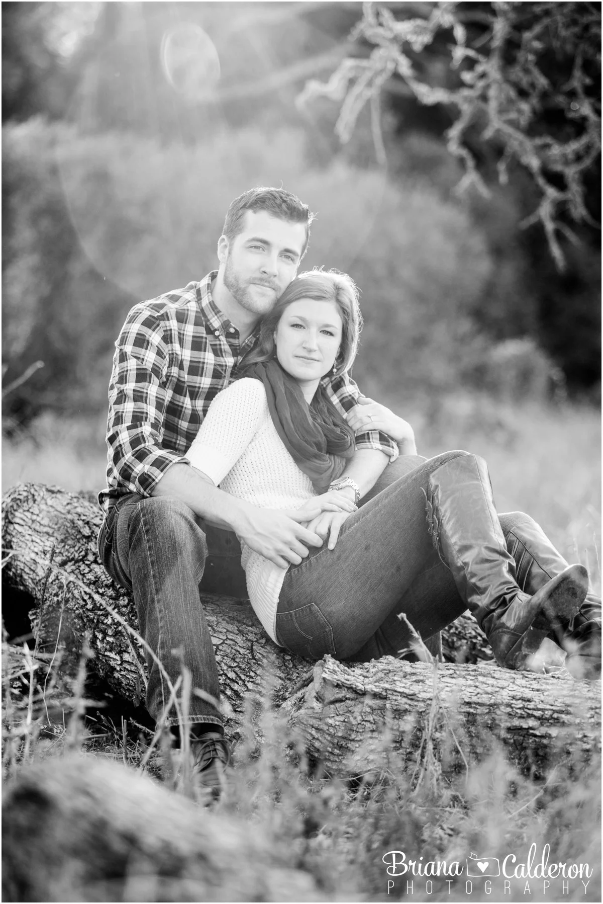 Engagement shoot at Rancho San Antonio in Cupertino, CA. Photos by Briana Calderon Photography based in the San Francisco Bay Area California.