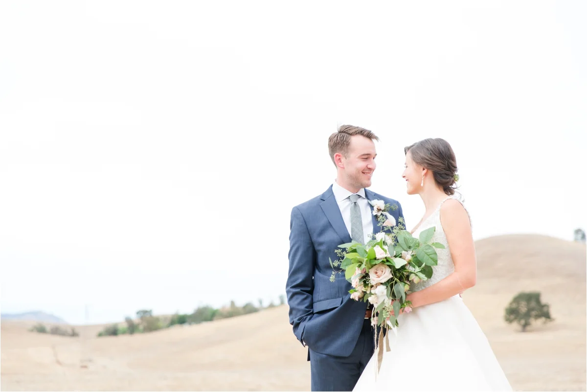 Romantic wedding inspiration at Reinstein Ranch in Livermore, CA. Photos by Briana Calderon Photography based in the San Francisco Bay Area California.