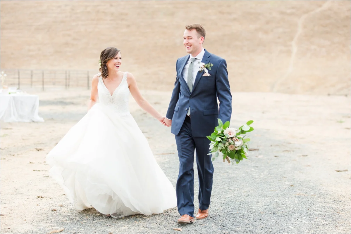 Romantic wedding inspiration at Reinstein Ranch in Livermore, CA. Photos by Briana Calderon Photography based in the San Francisco Bay Area California.