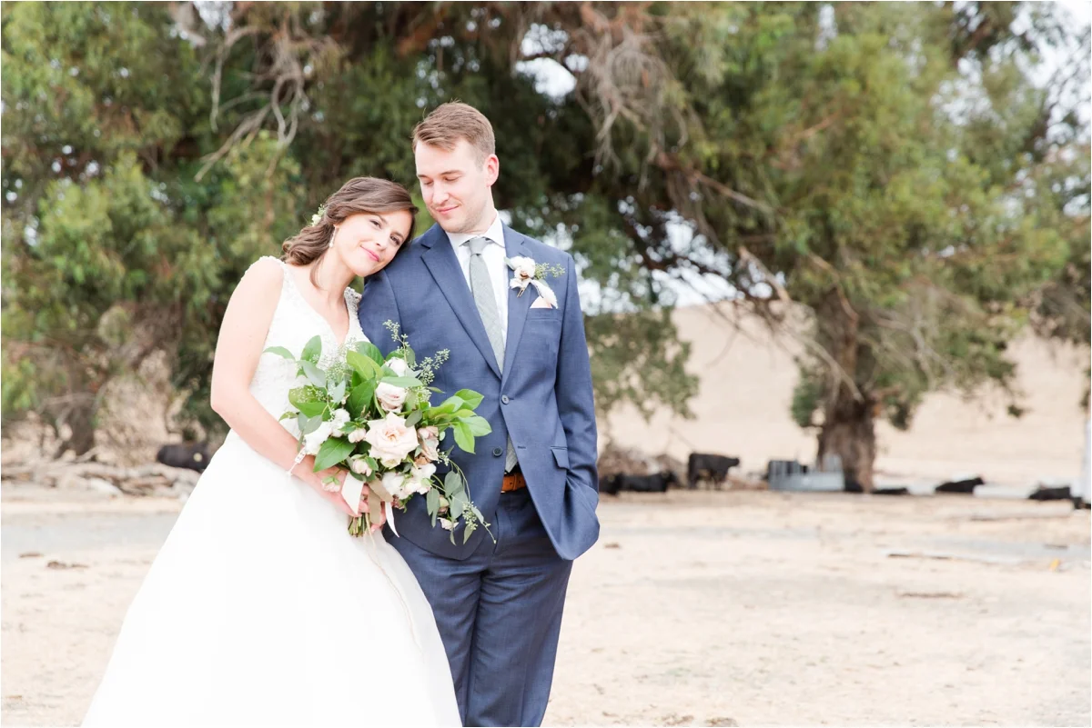 Romantic wedding inspiration at Reinstein Ranch in Livermore, CA. Photos by Briana Calderon Photography based in the San Francisco Bay Area California.