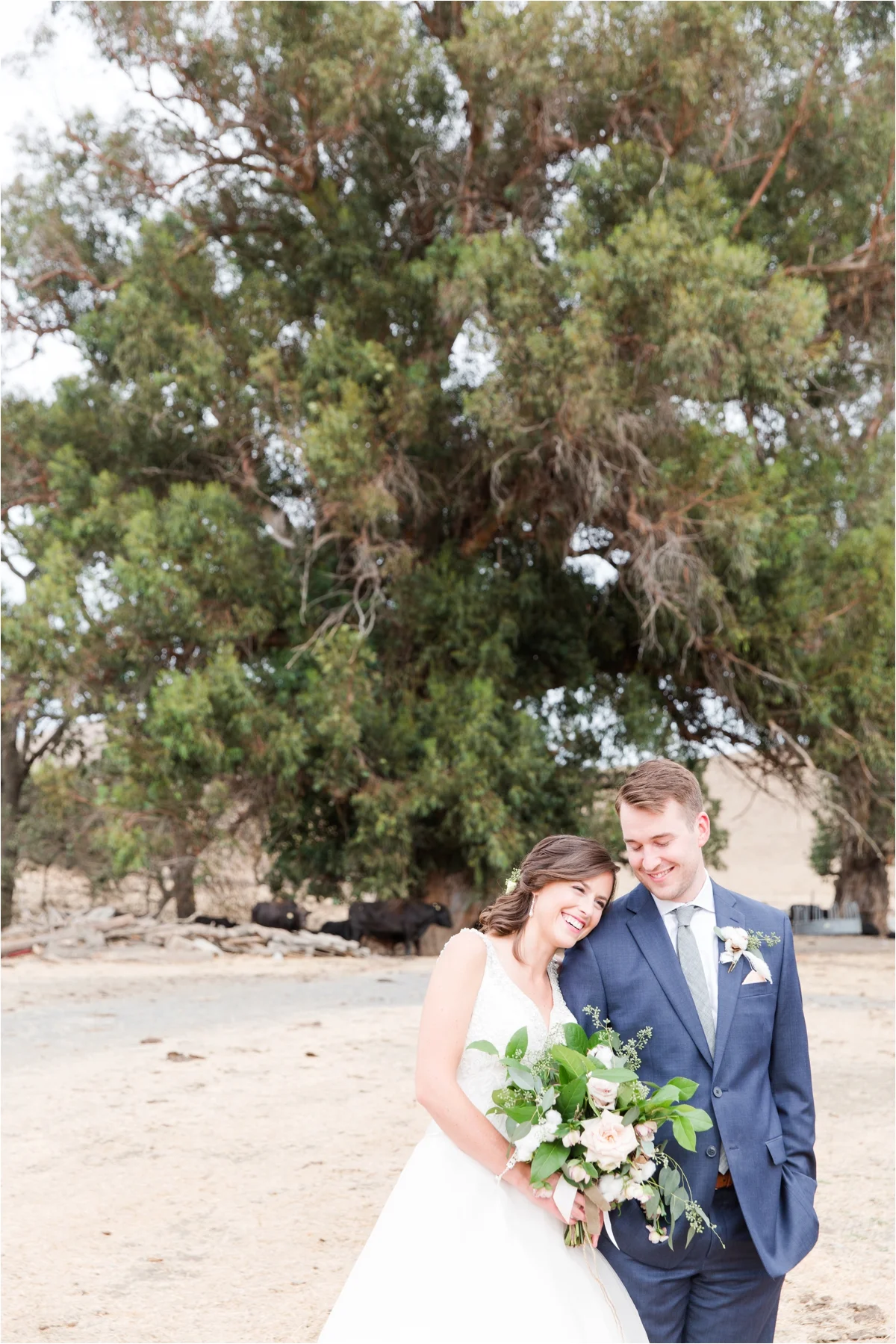 Romantic wedding inspiration at Reinstein Ranch in Livermore, CA. Photos by Briana Calderon Photography based in the San Francisco Bay Area California.