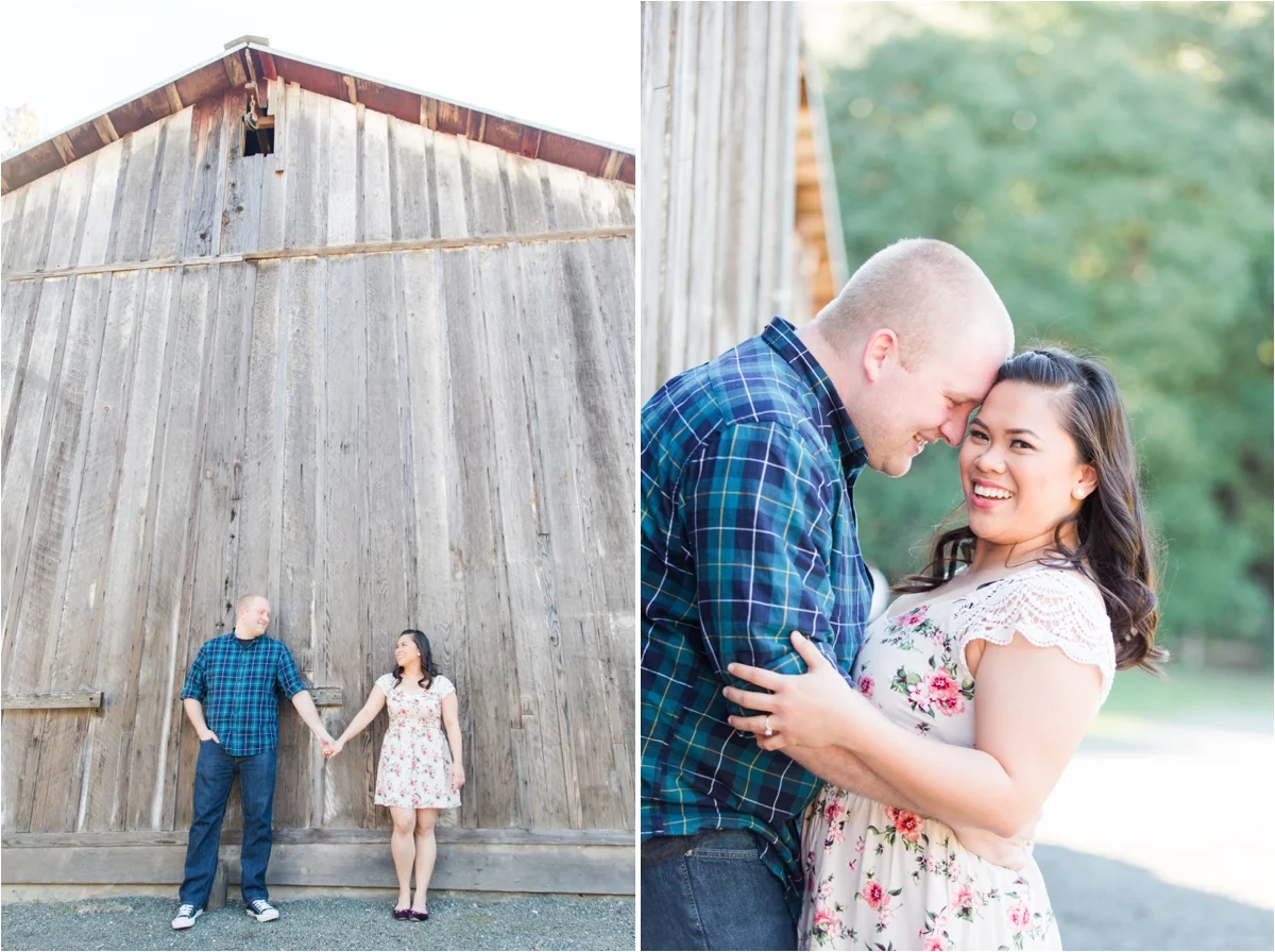 Engagement photo shoot at Piccetti Winery in Cupertino, CA. Pictures by Briana Calderon Photography based in the San Francisco Bay Area in California.