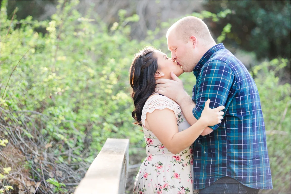 Engagement photo shoot at Piccetti Winery in Cupertino, CA. Pictures by Briana Calderon Photography based in the San Francisco Bay Area in California.
