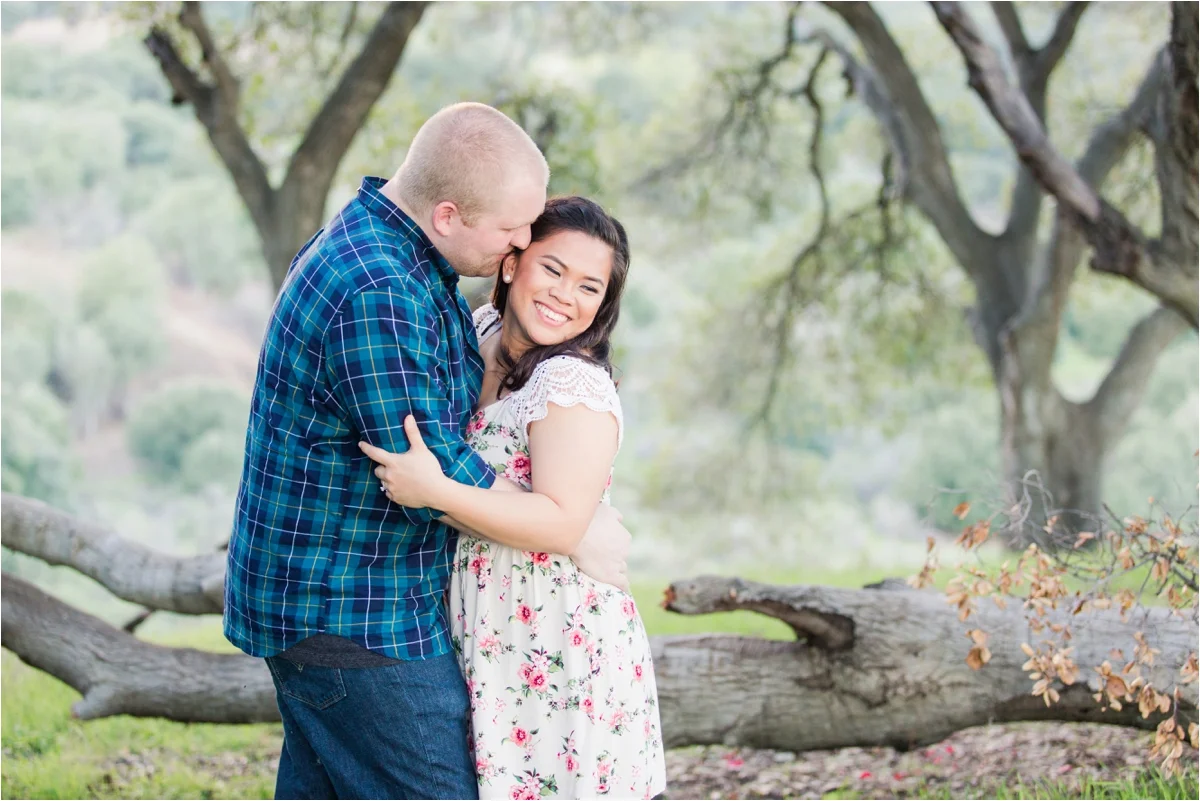 Engagement photo shoot at Piccetti Winery in Cupertino, CA. Pictures by Briana Calderon Photography based in the San Francisco Bay Area in California.