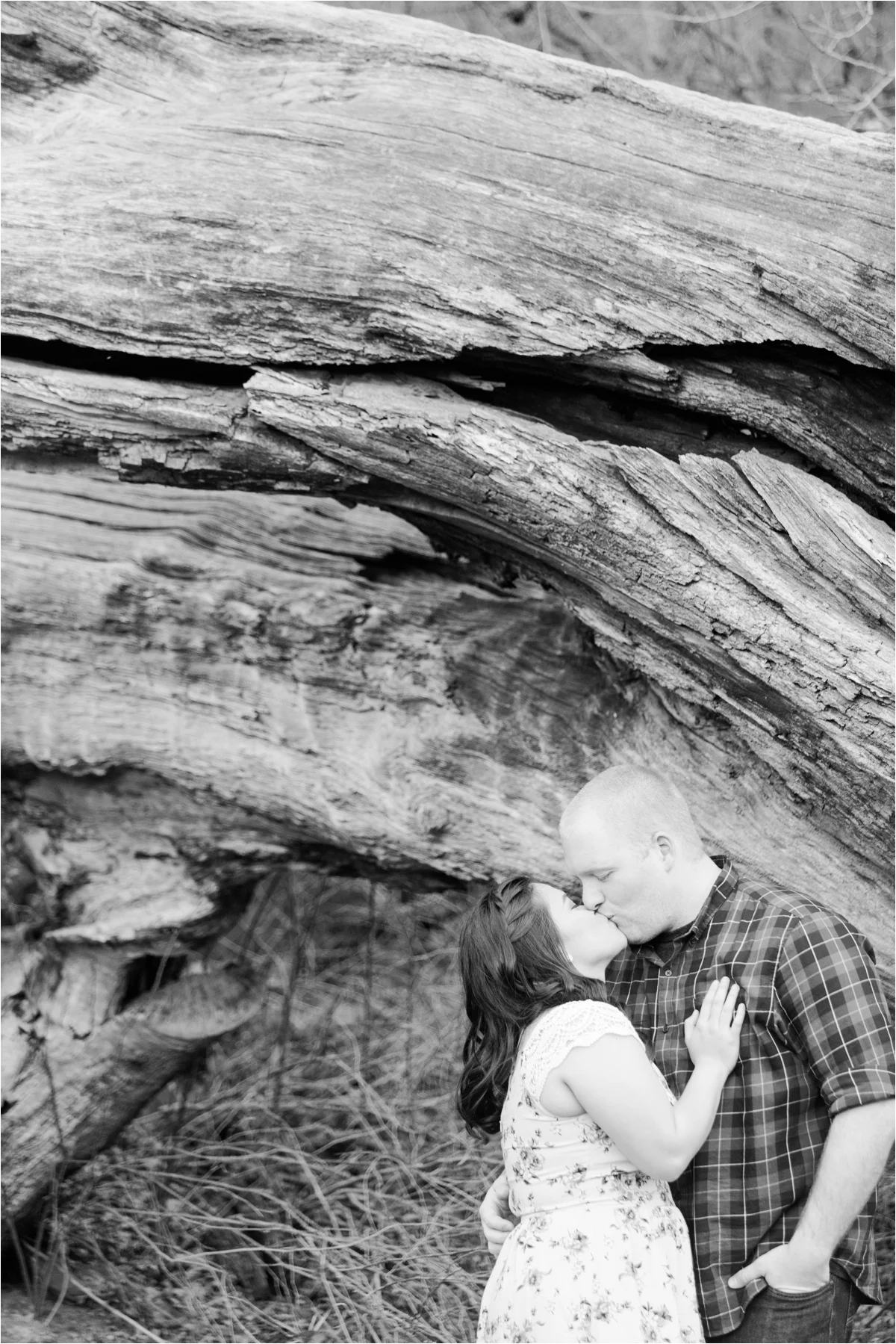 Engagement photo shoot at Piccetti Winery in Cupertino, CA. Pictures by Briana Calderon Photography based in the San Francisco Bay Area in California.