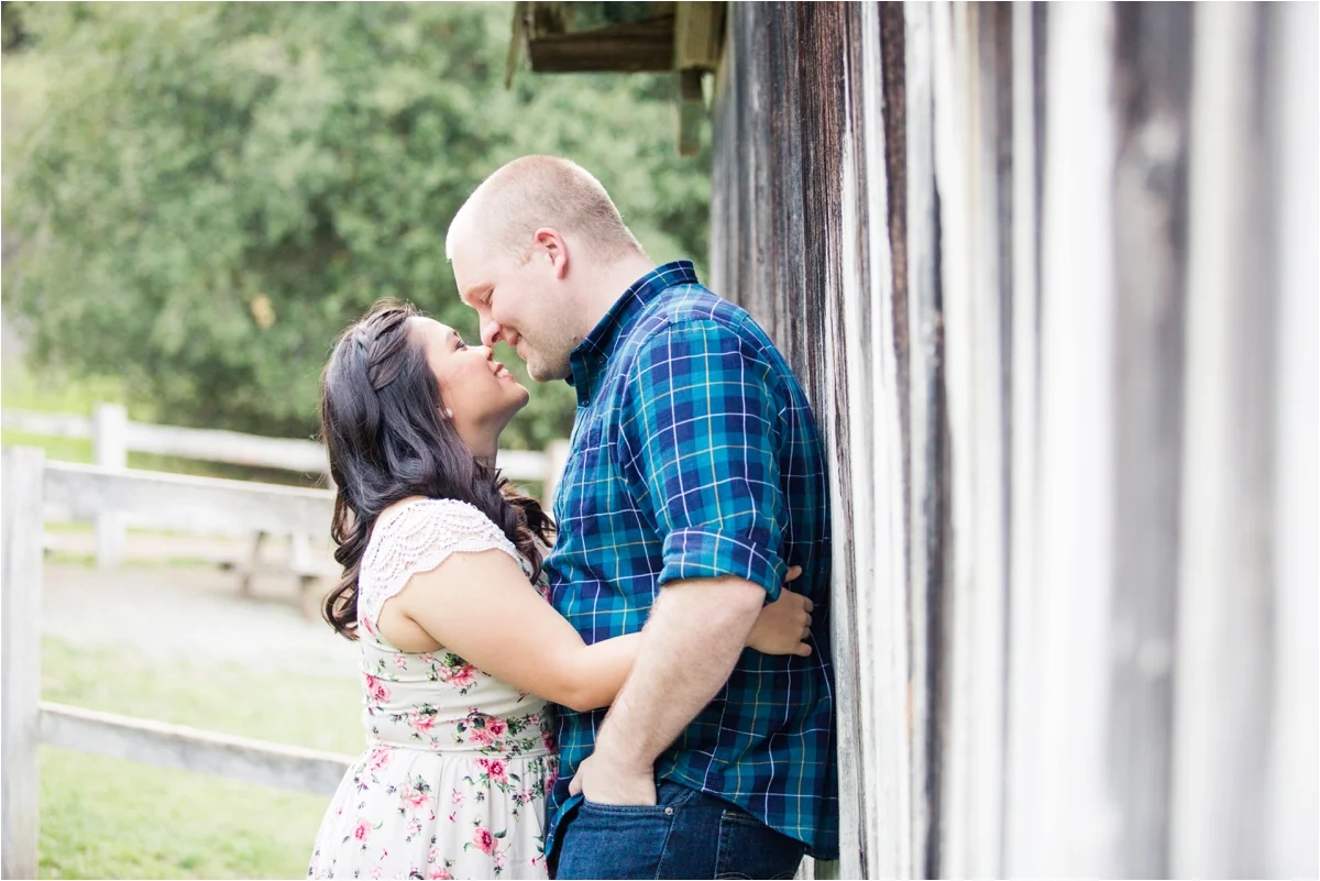 Engagement photo shoot at Piccetti Winery in Cupertino, CA. Pictures by Briana Calderon Photography based in the San Francisco Bay Area in California.