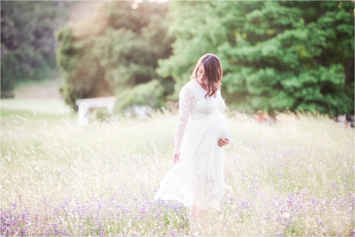 Rustic maternity portraits at Quail Hollow Ranch in Felton, CA. Photos by Briana Calderon Photography based in the San Francisco Bay Area, California.