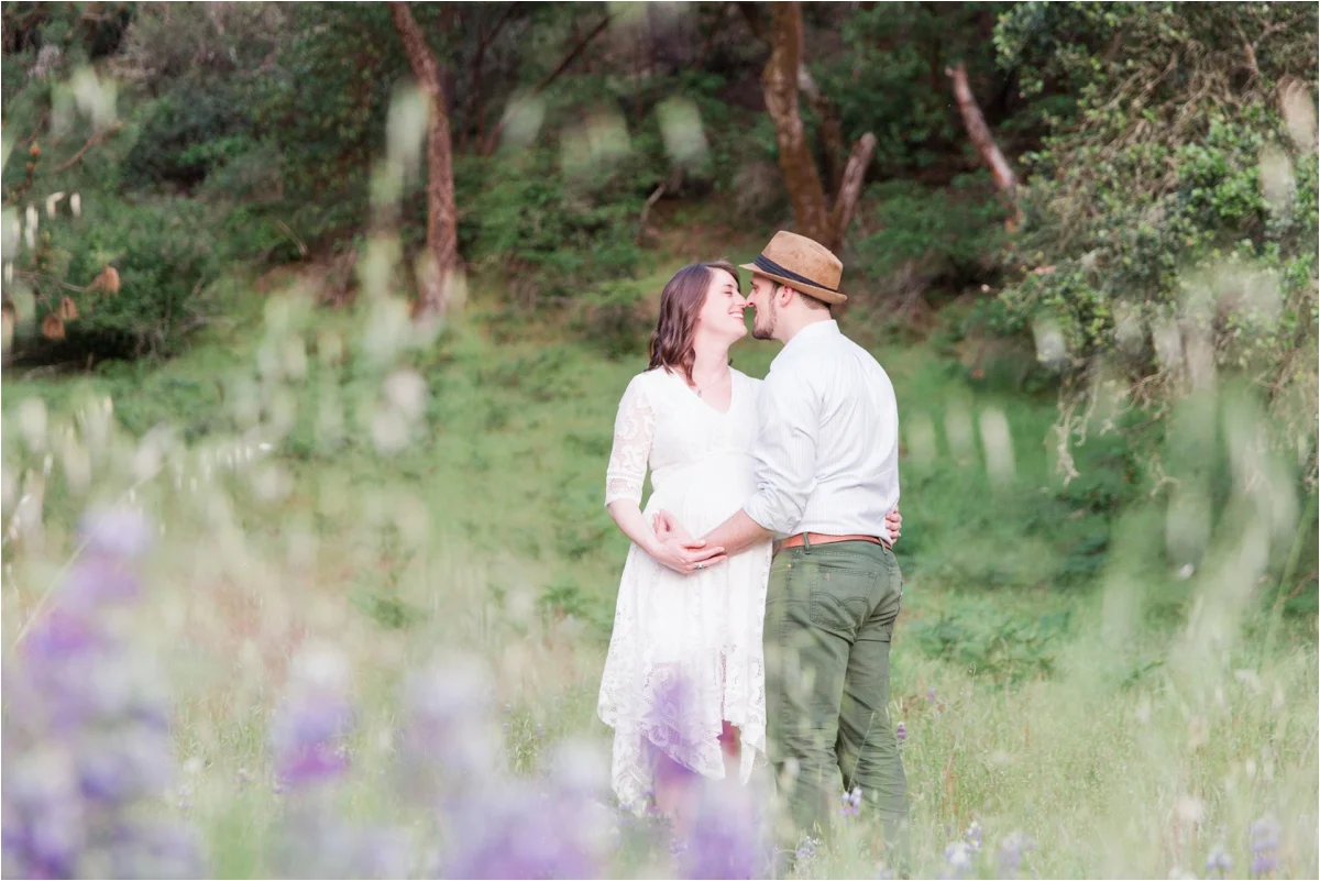Rustic maternity portraits at Quail Hollow Ranch in Felton, CA. Photos by Briana Calderon Photography based in the San Francisco Bay Area, California.
