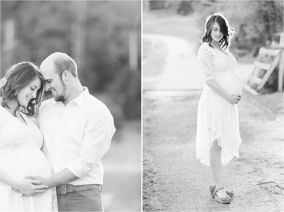 Rustic maternity portraits at Quail Hollow Ranch in Felton, CA. Photos by Briana Calderon Photography based in the San Francisco Bay Area, California.